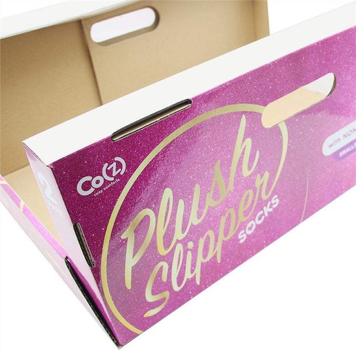 Paper PDQ Socks Display Box