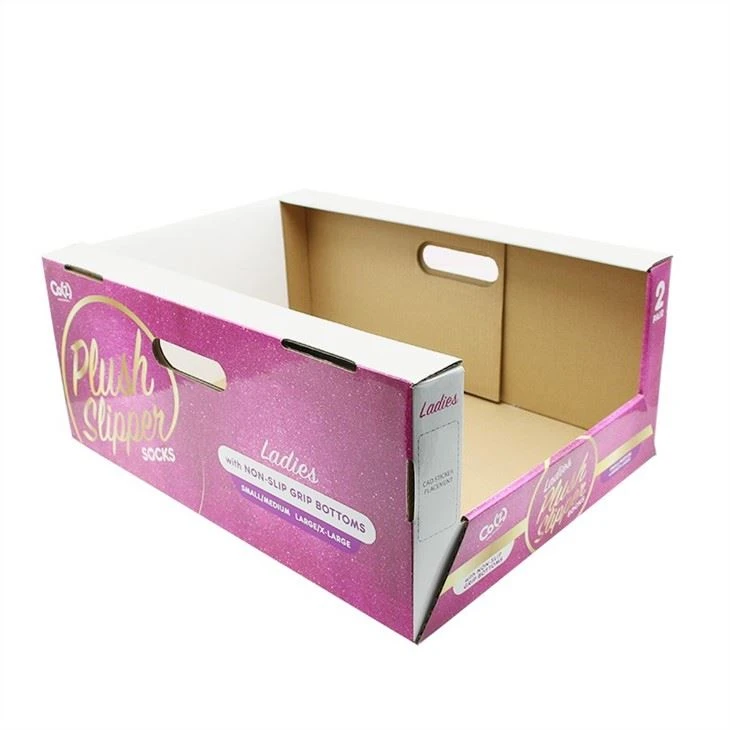 Paper PDQ Socks Display Box